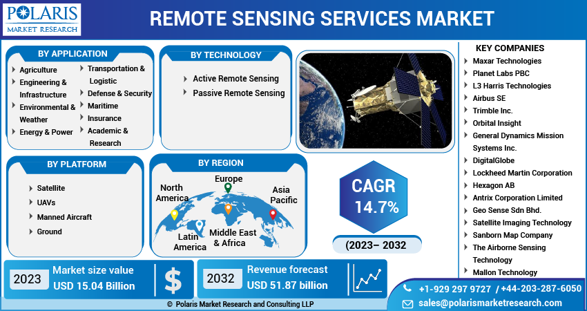 Remote Sensing Services Market Share, Size